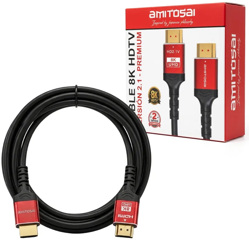 HDMI 2.1 Premium Gold 8K cable — AMITOSAI