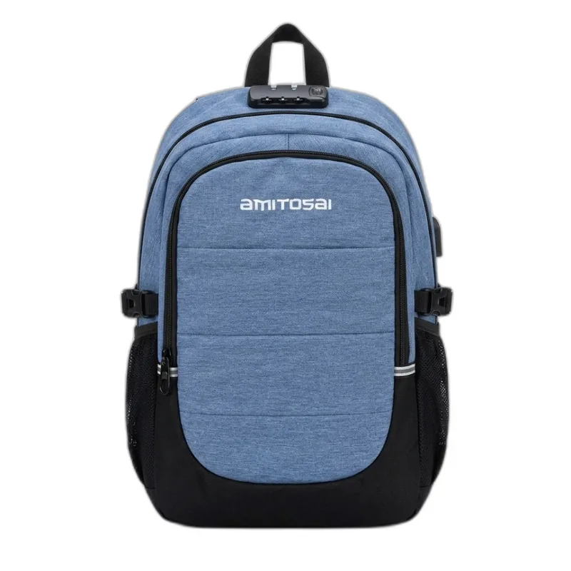 Anti-theft 16" notebook backpack — AMITOSAI